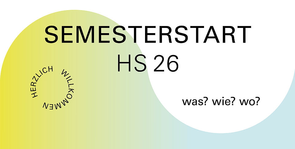 Banner willkommen zum HS2025