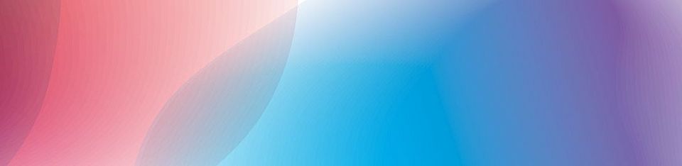 Headerbild mit farbigem Muster (rot, blau und violett auf weiss).