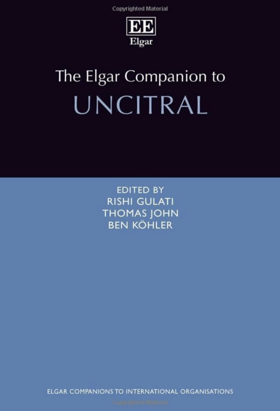 elgar companion on UNCITRAL