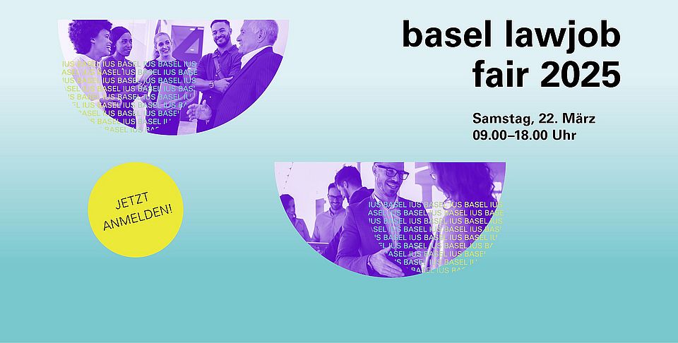 Flyer basel lawjob fair 2024 - jetzt anmelden