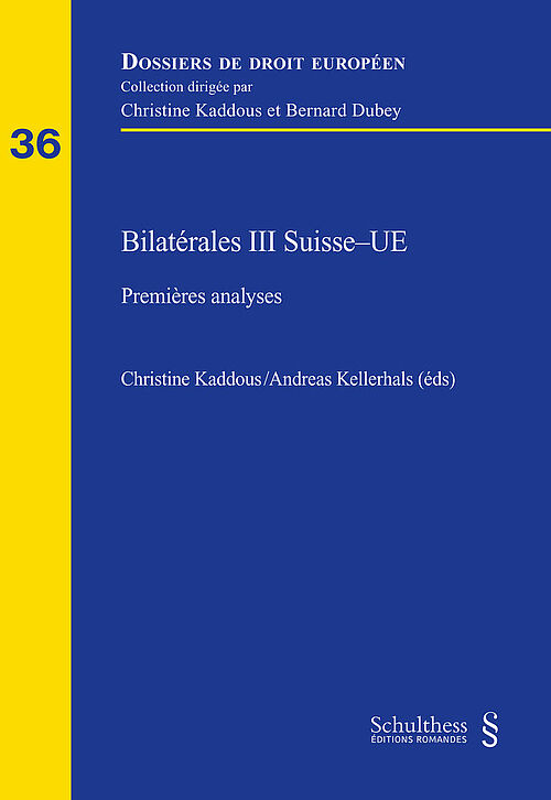 Bilaterale Abkommen III Schweiz-EU