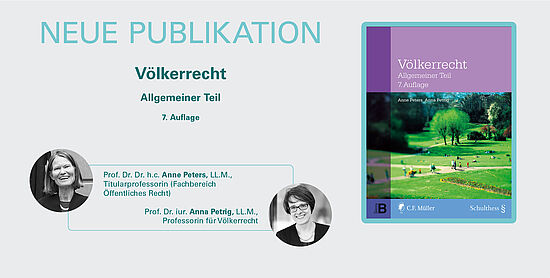 Neue Publikation Völkerrecht AT Anne Peters und Anna Petrig