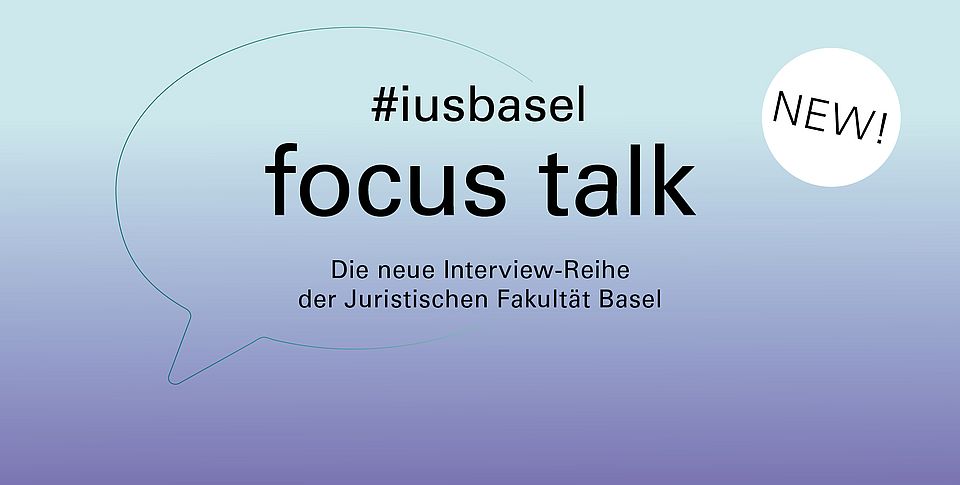 Erster Focus Talk mit Prof. Markus Schefer