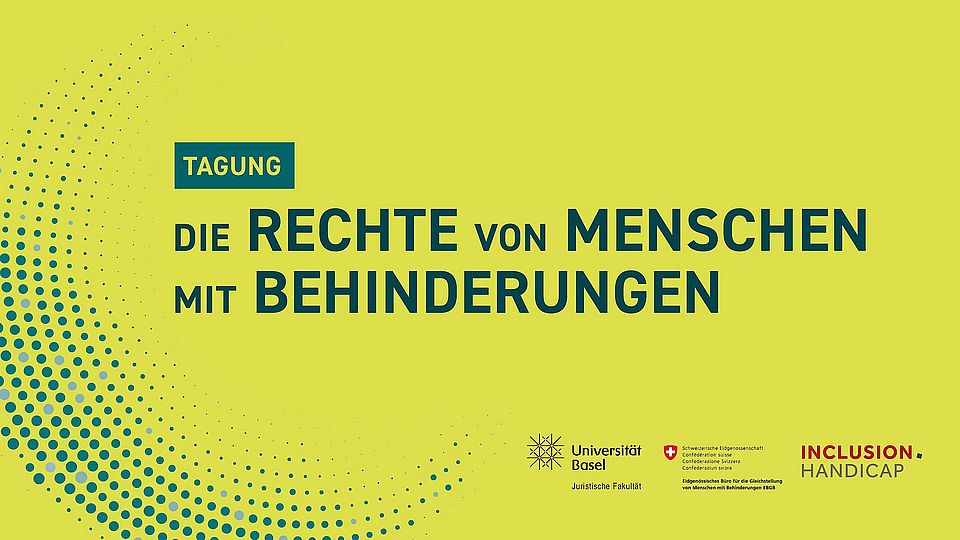 Flyer Conference for the rights of people with disabilities