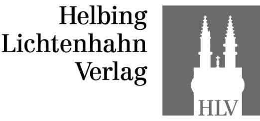Logo des Helbing Lichtenhahn Verlags: Kathedrale mit Schriftzug.