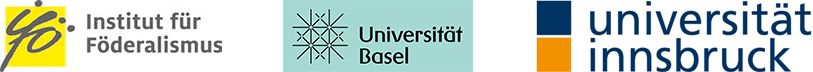 Kooperationspartner: Juristische Fakultät der Universität Basel, Juristische Fakultät der Universität Innsbruck, Institut für Föderalismus